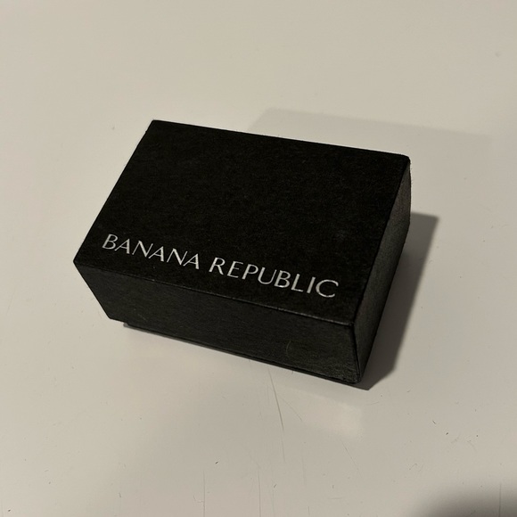 Banana Republic Silver Tone Oval Cuff Links - Picture 3 of 6